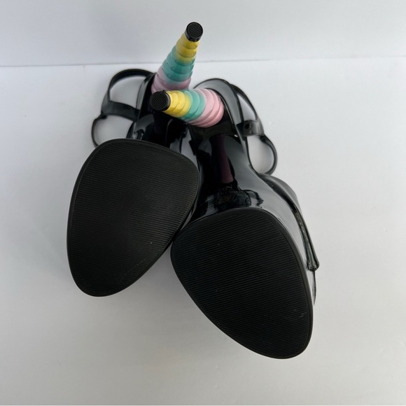 Ellie 7" Unicorn Heel Platform Shoes Stripper  Pole Dance Stilettos  777-Dashing - Picture 7 of 16